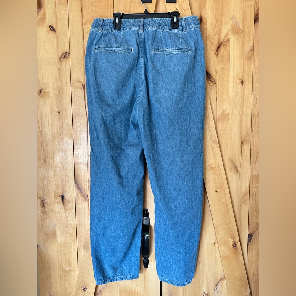Free People Luna Pull on Denim pant - Picture 3 of 7